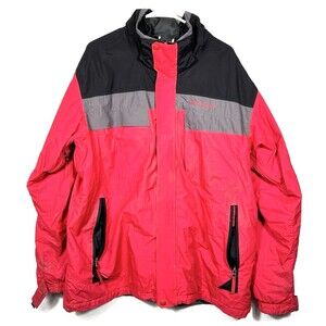 Columbia Sportswear Mens XL Interchange Red Storm Dry  Waterproof Jacket